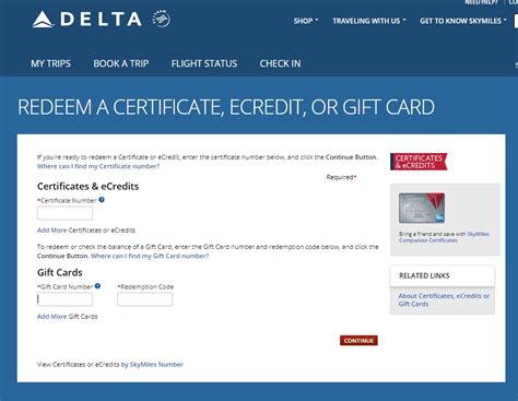 12 Nov 2021 ... How To Redeem Delta Airlines Gift Cards online? Were you wondering how to redeem your Delta Airlines gift card? This video shows you step by ...